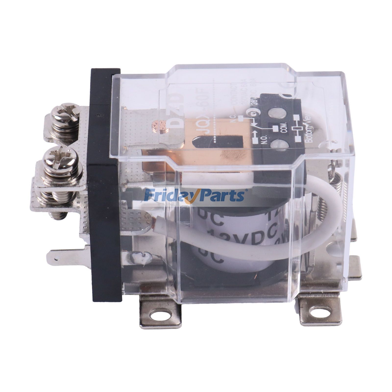 Relais de puissance à capacité de contact 60 A 12 V JQX-60FpourPour AUTRE MARQUE