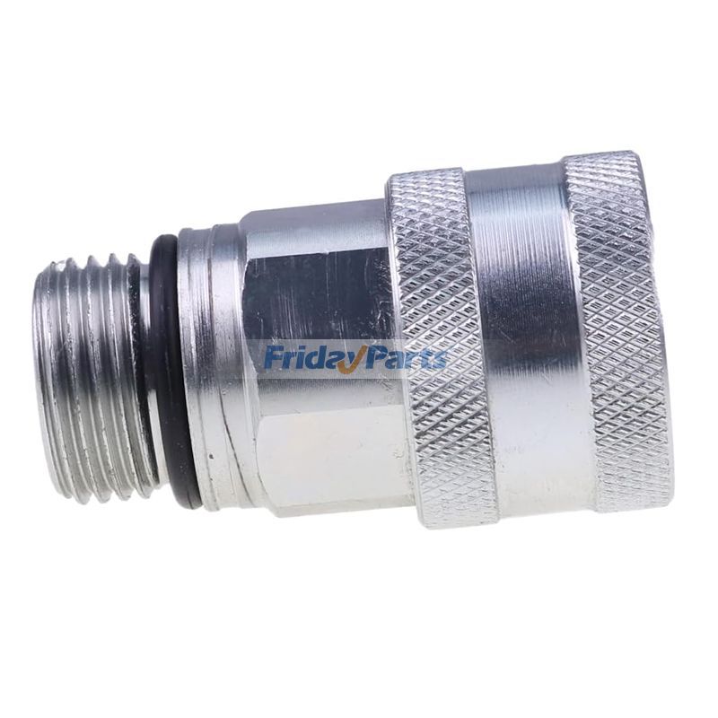 Acoplador de conexión rápida hidráulica AM115139 de 4 piezas para motor Yanmar 3TNE74 Kawasaki FD671D Tractor John Deere 415 X485 X595 X700 X728 X730 X740 X750 de FridayParts