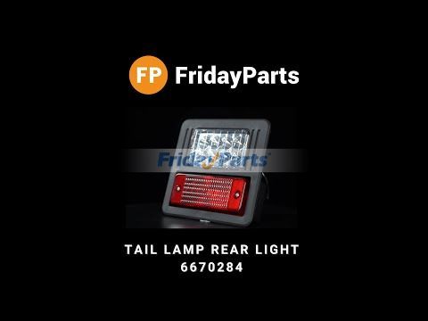 Skid Steer Tail Lamp Rear Light in Stock in China,USA,China Stock