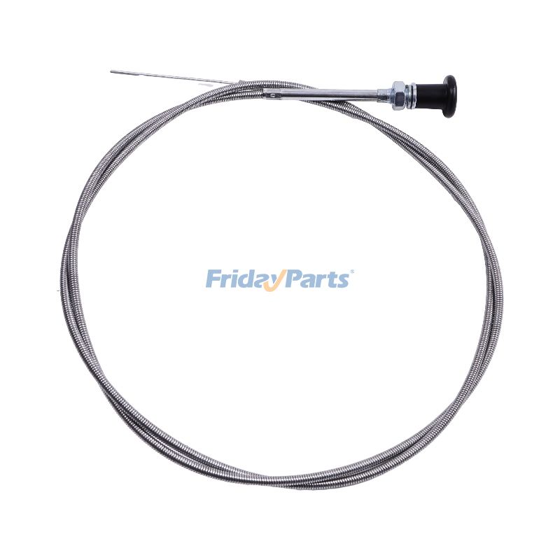 63" Inner 60" Conduit Rotary Push Pull Choke Cable for Mower,Tractor