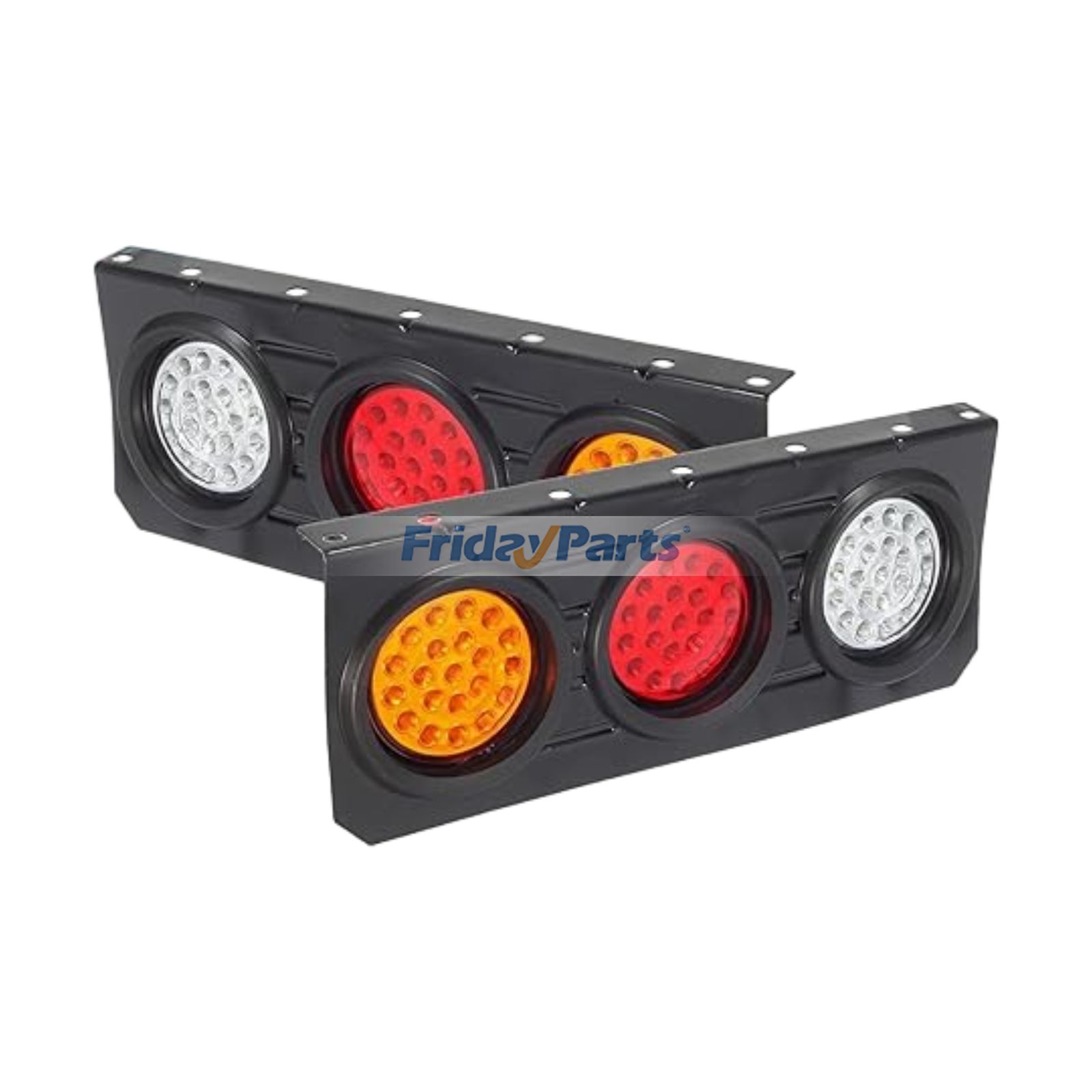 63 LED Rückleuchten-Set für LKW-Anhänger, Wohnmobile, Traktoren, Camper, Pickups und Wohnwagen