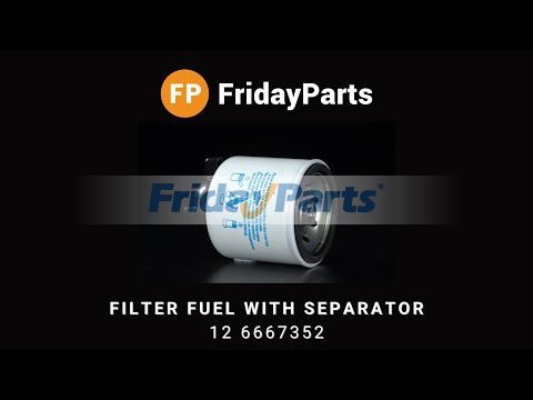 FridayParts Filter Fuel With Separator 12 Skid Steer