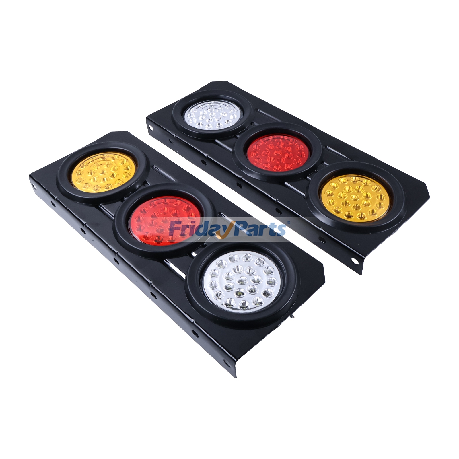 Juego de luces traseras para remolque de 63 LED y 10-30 V con soporte metálico para camiones, autocaravanas y caravanas. Para OTRA MARCA