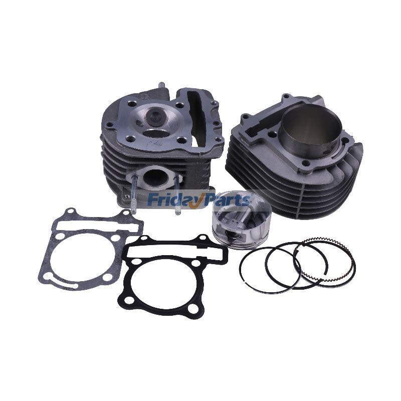 62.5mm Big Bore Cylinder Kit for GY6 180cc 200cc 250 ATV UTV Off-Road Vehicle