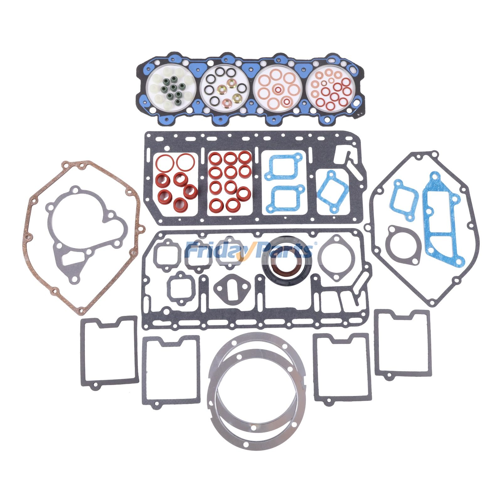 Kit de joints de révision 657-34281 pour moteur Lister Peter LPW LPWT LPWS4 LPW4