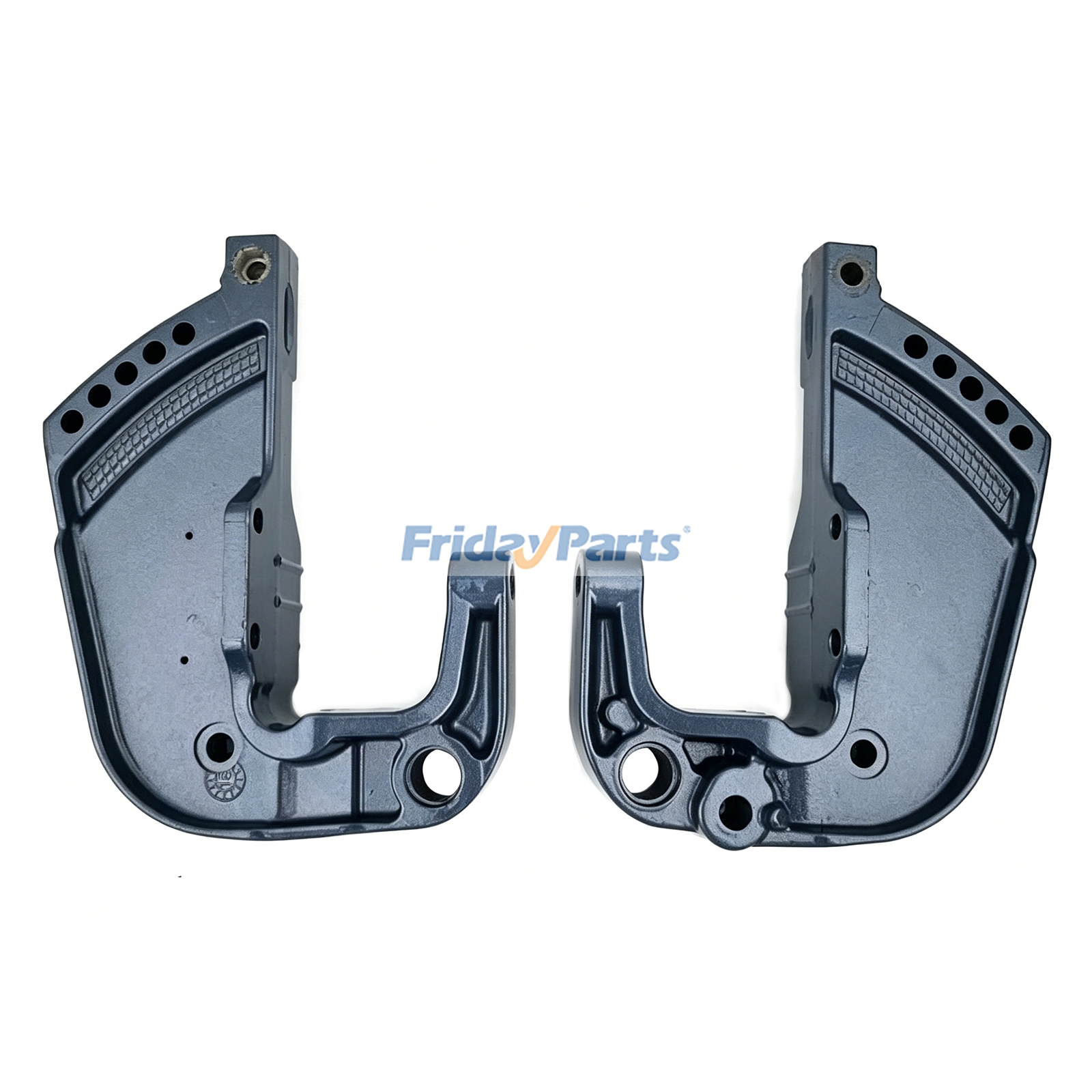 Abrazadera de soporte izquierda y derecha 65W 65W-43111-02-4D 65W-43112-02-4D para motor fueraborda manual Yamaha de 4 tiempos de 20HP y 25HP