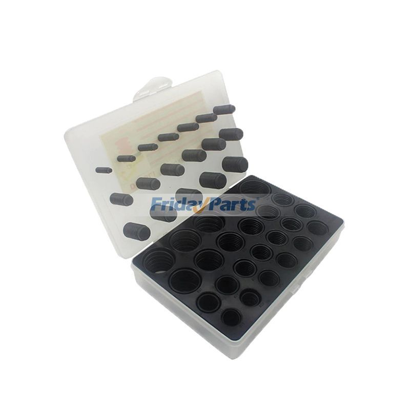 666 Pcs O-Ring Box for Hyundai Excavator R-60 R-200 R-220 R-450