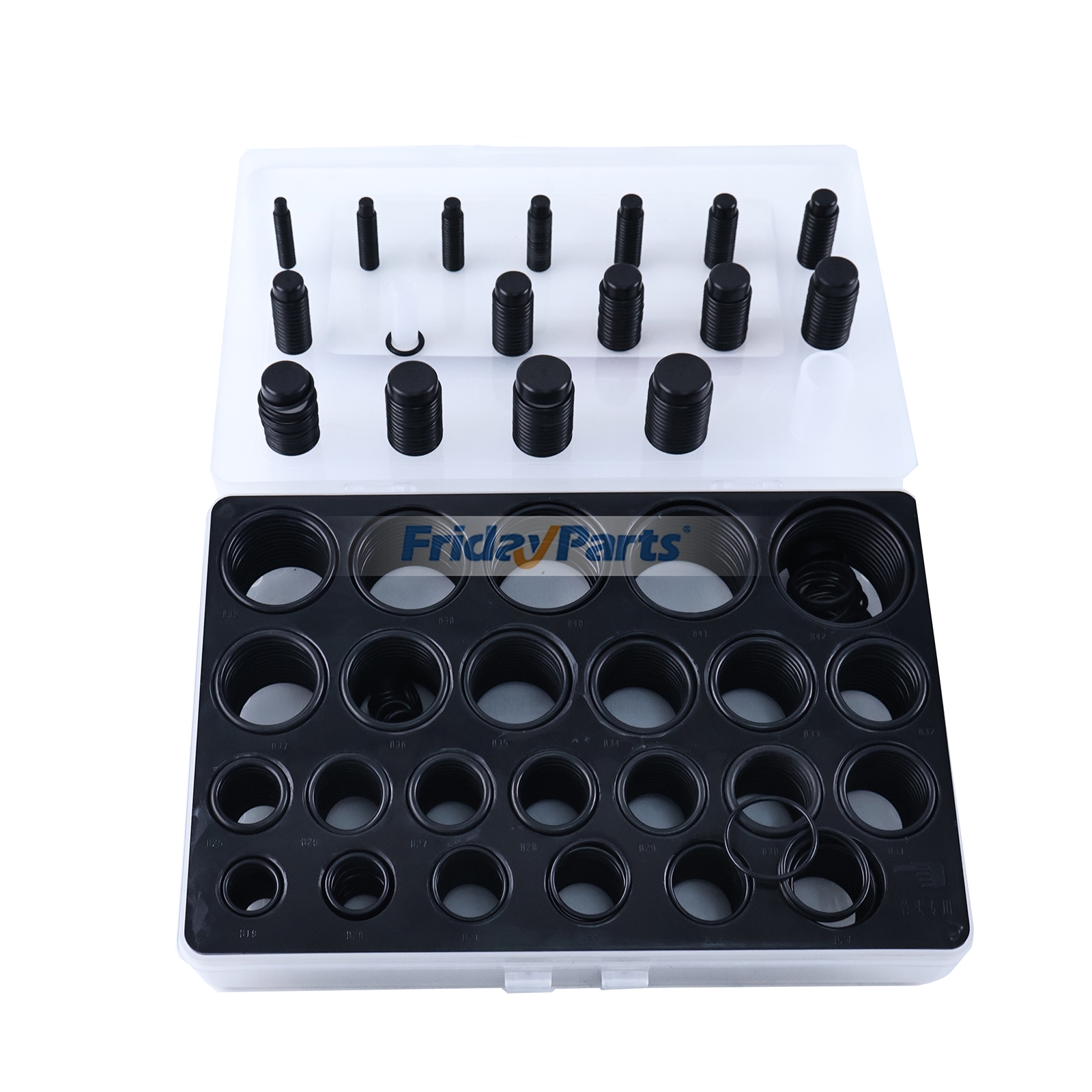 666 Pcs O-Ring Box for Hyundai Excavator R-60 R-200 R-220 R-450