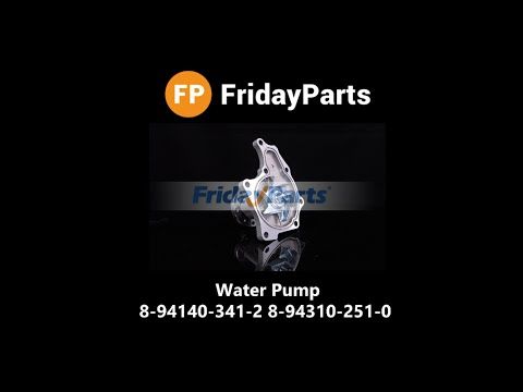 Water Pump For BOBCAT,For CASE,For DOOSAN,For HITACHI,For ISUZU,For KOBELCO Engine,Excavator