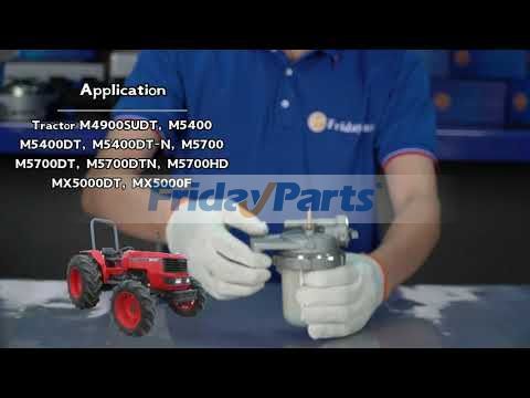 Ensemble de filtre à carburant M4900 M5400 M5700 MX5000DT MX5000F Pour KUBOTA