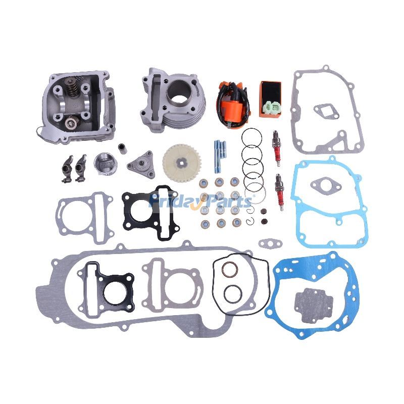 69mm Big Bore Cylinder Kit for GY6 49CC 50CC 139QMB Moped Scooter Engine