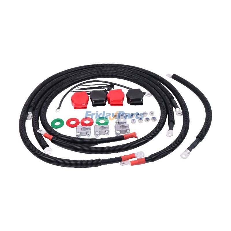 6.0L Battery Cables Replacement Kit 4437/90 for 2003-2007 Ford Super Duty F250 F350 F450
