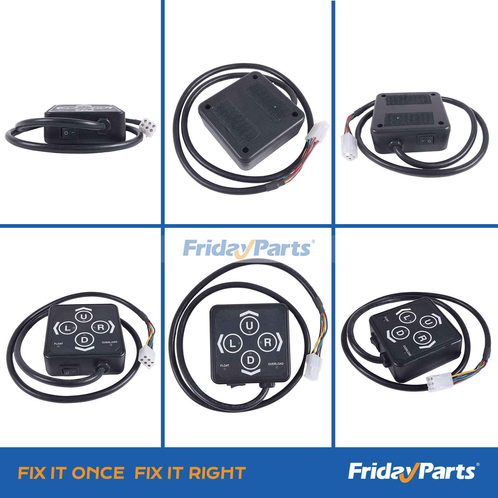 Meyer plow switch Meyer controller snow plow switch membrane touchpad switch plow controller snow plow control pad Meyer E47 controller Meyer E60 control switch snow plow membrane switch 6-pin plow controller