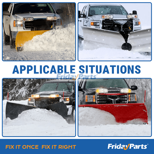 4-pin Handheld Controller Cord Smaeti Snow Plow 4 Pin Handheld Controller Cable Cord 96464 For Western Fisher Fleet Flex, 9 Button 4-Pin Square Fisher Plow Wiring Harness