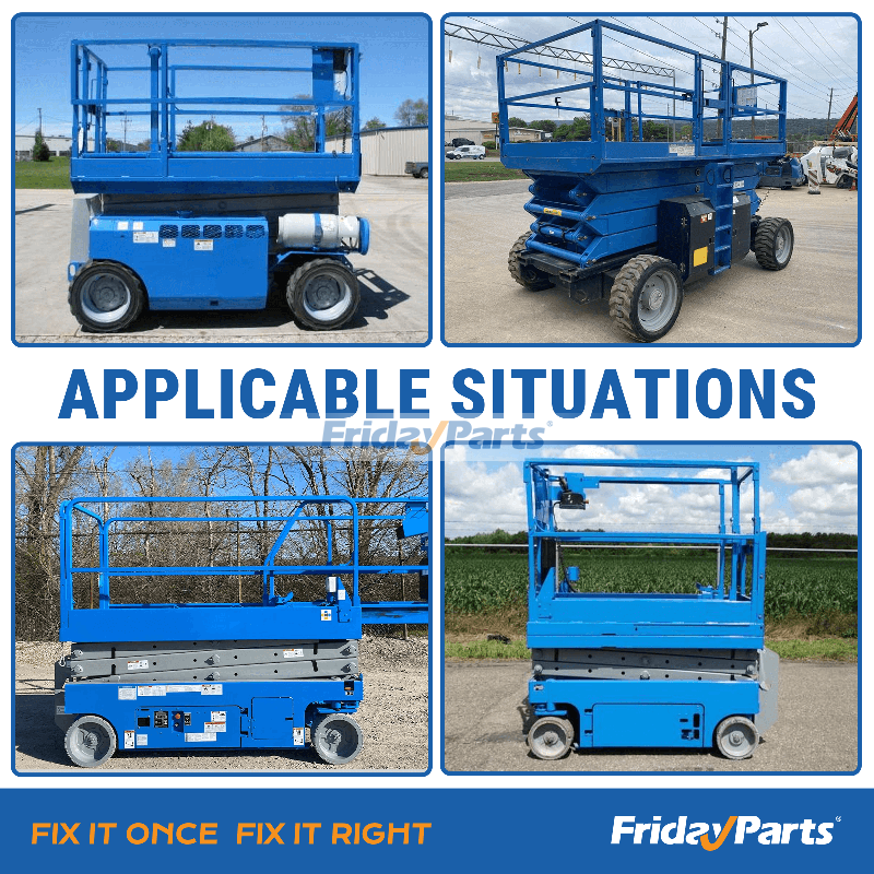 Contrôleur de joystick à axe unique 11 fils GS-2668 GS-2669 pour Nacelle Élévatrice Pour Genie