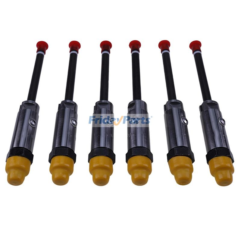 FridayParts 6 Pcs Fuel Injectorerpillar CAT