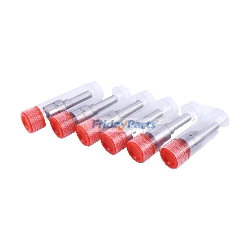 6 Pieces Common Rail Fuel Pump Injector Nozzle for Engine,Excavator,Loader