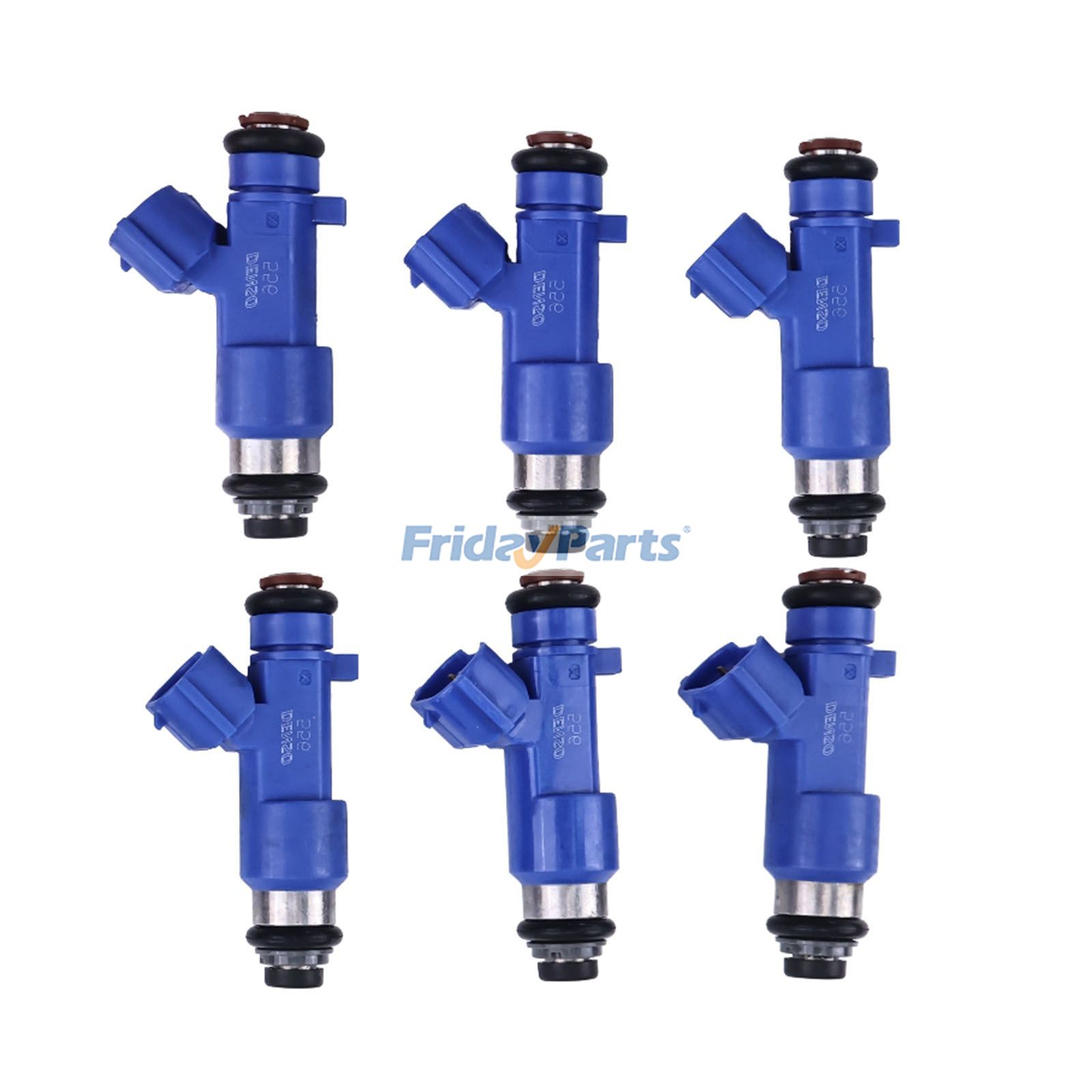 6 stück Kraftstoff Injektor 16600-JF00A 16600-38B0B für Nissan GT-R 2009-2021