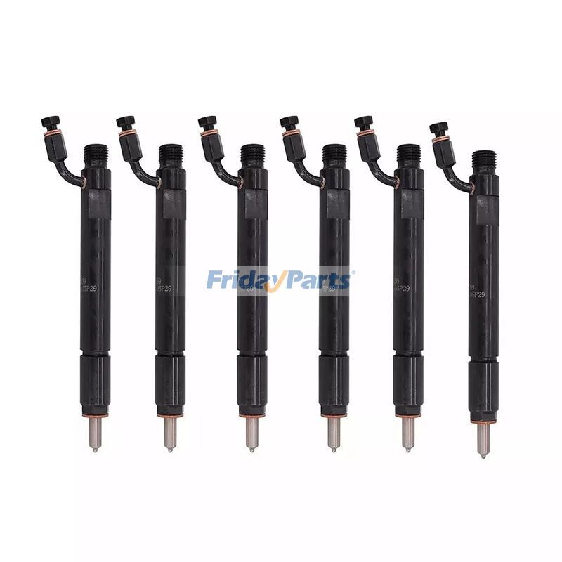 6 Stück Kraftstoffinjektor 3802851 3897205 für Cummins Motor 6C8.3 ISC8.3 QSC8.3
