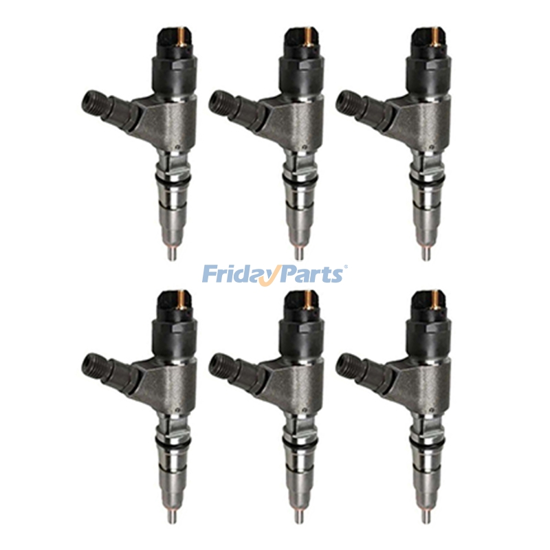 6 iniettori di carburante 396-9626 20R-4561 per escavatore Caterpillar CAT C7.1 330 333 330D2 330GC
