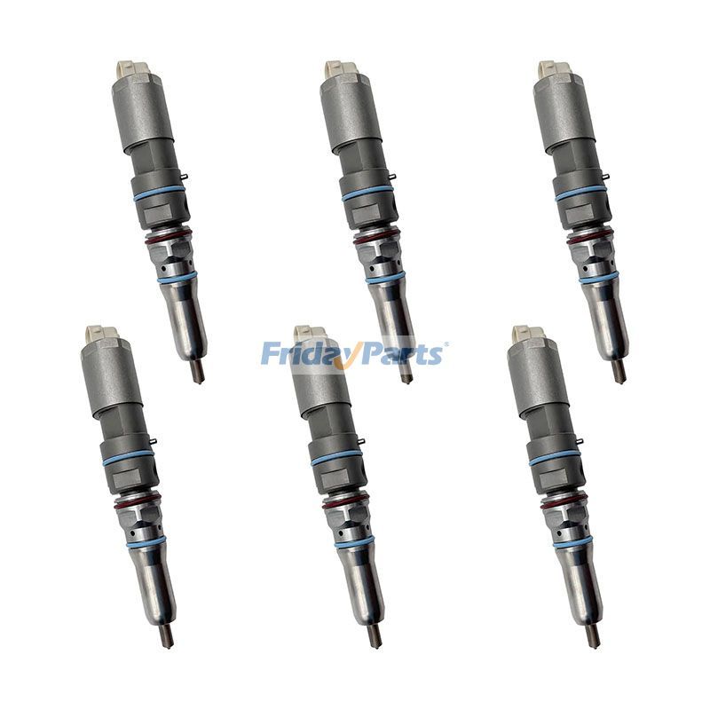 6 inyectores de combustible 456-3524 20R-5072 para motor Caterpillar CAT C9.3, tractor 627H, 637K, 637K, 627, 637, 627K, camión LRC 725C