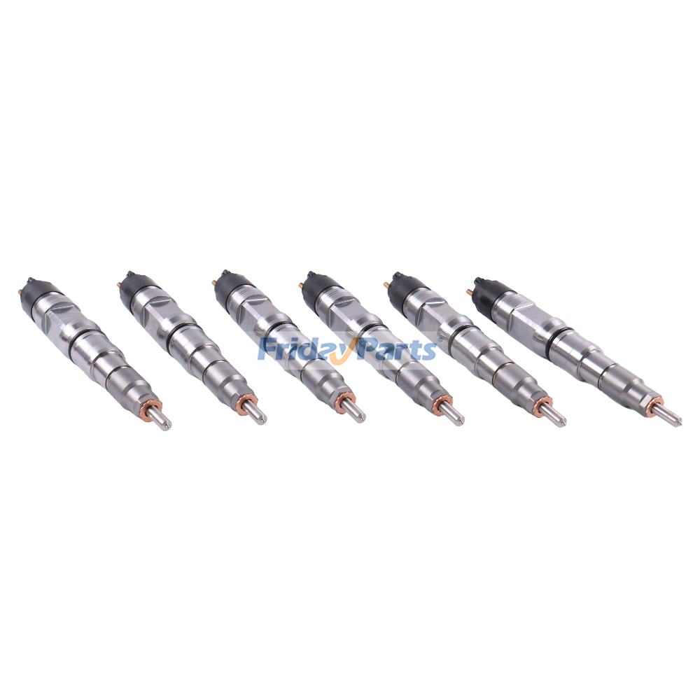 6 inyectores de combustible 5010732R92 3005783C92 0445124010 para motor internacional MaxxForce 11 13 camión 7600 8600 LoneStar Para OTRA MARCA