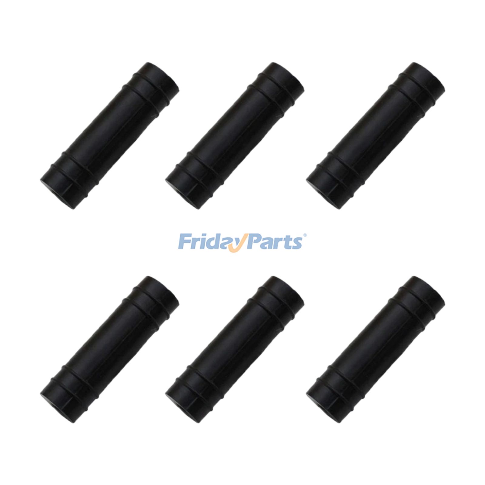 6 Pieces Fuel Line To Injector Boot R34765 for John Deere Tractor