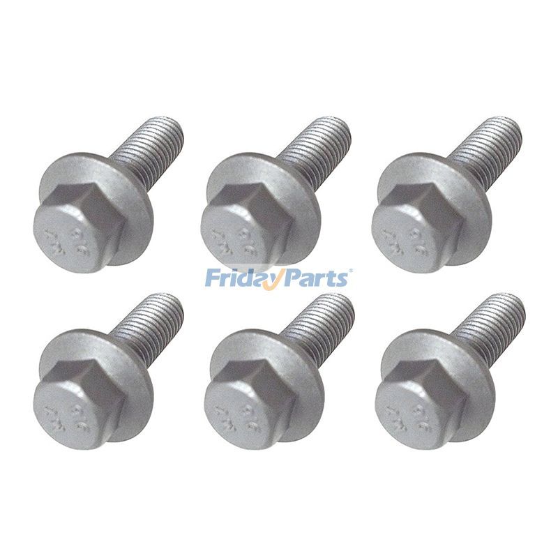 6 Pieces Hexagon Flange Head Cap Screw 3913638 for Cummins Engine ISB CM2150 ISB6.7 CM2350 ISD4.5 CM2150