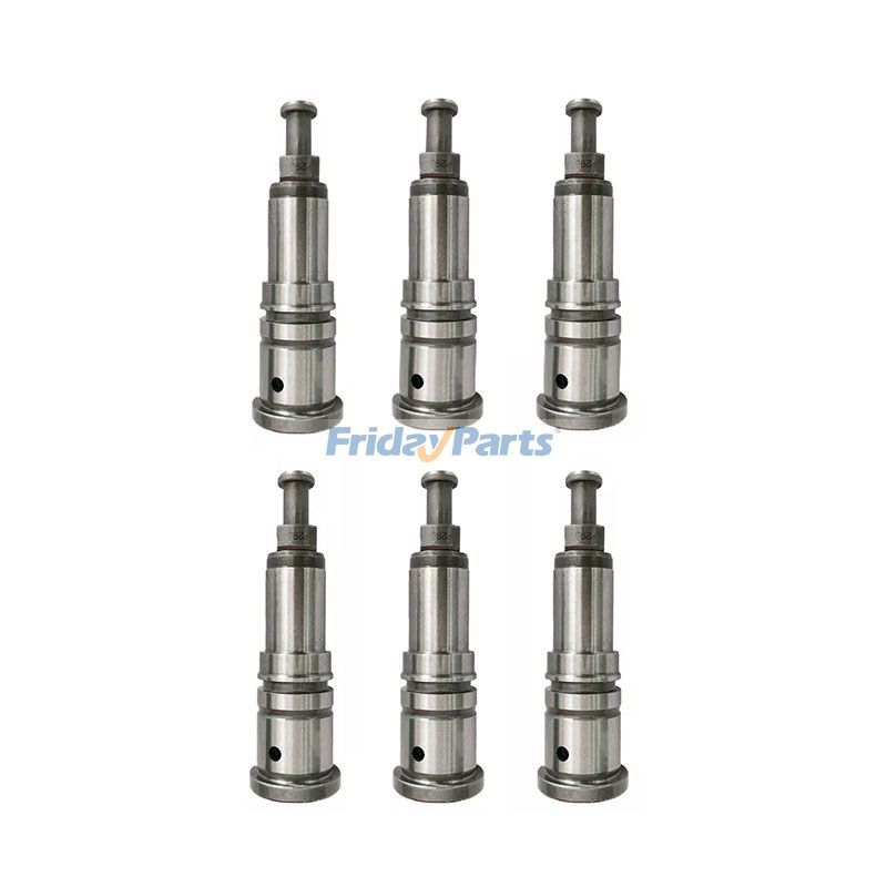 6 Pieces P295 Fuel Injection Pump Plunger 134153-1320 for Nissan Engine D1X D516X D8X RE8 RF8 RG10 RG10 Truck Big Thumb Condor