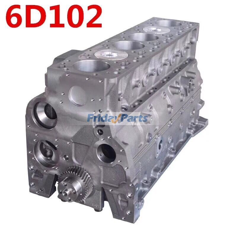 6D102 Cylinder Blck Assy 6736-21-1100 for Komatsu Excavator PC200-6LC PC210LC-6LC Wheel Loader WA180-3L WA250-3L