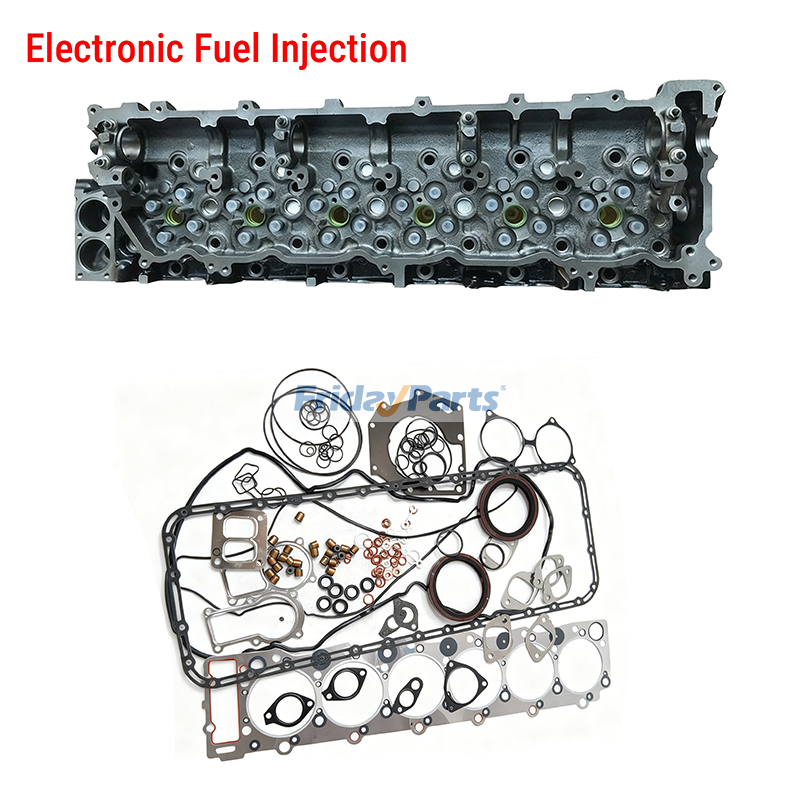  Engine Complete Cylinder Head With Full Gasket Set For JCB