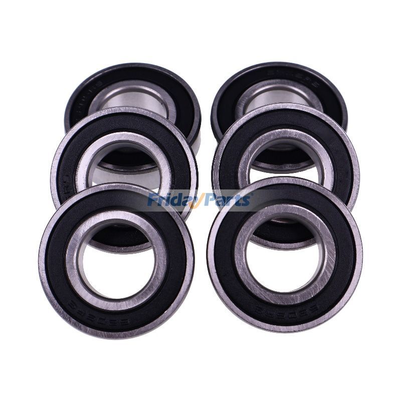 6Pcs 25x52x15mm Blade Spindle Bearing M63810 M88252 for John Deere 160 260 261 272 359 400 420 430 647 655 665 673 681 2305 2320 2520 3120 3203 3320
