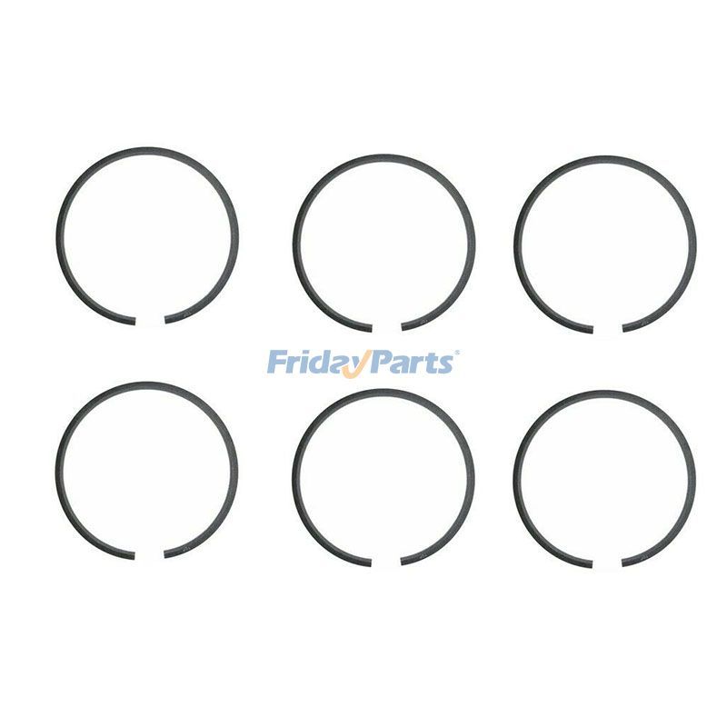 6PCS Compression rings 3937392 for Cummins Engine 6B 6BT 6B5.9 6BT5.9 B5.9 QSB