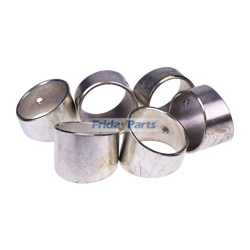 6Pcs Connecting Rod Bush 160-8194 for Caterpillar CAT Engine C7 C9 C9.3 C-9 Excavator 336D2L 330DL 336DLC7 330C 330C L