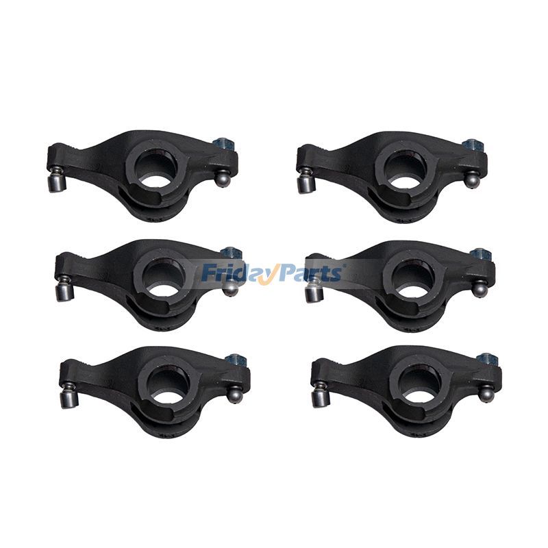 6Pcs Exhaust Rocker Arm J942749 for New Holland TG255 TG285 TJ275 TJ325 CASE STX275 STX325 MX240 MX255 MX270 MX285 Tractor
