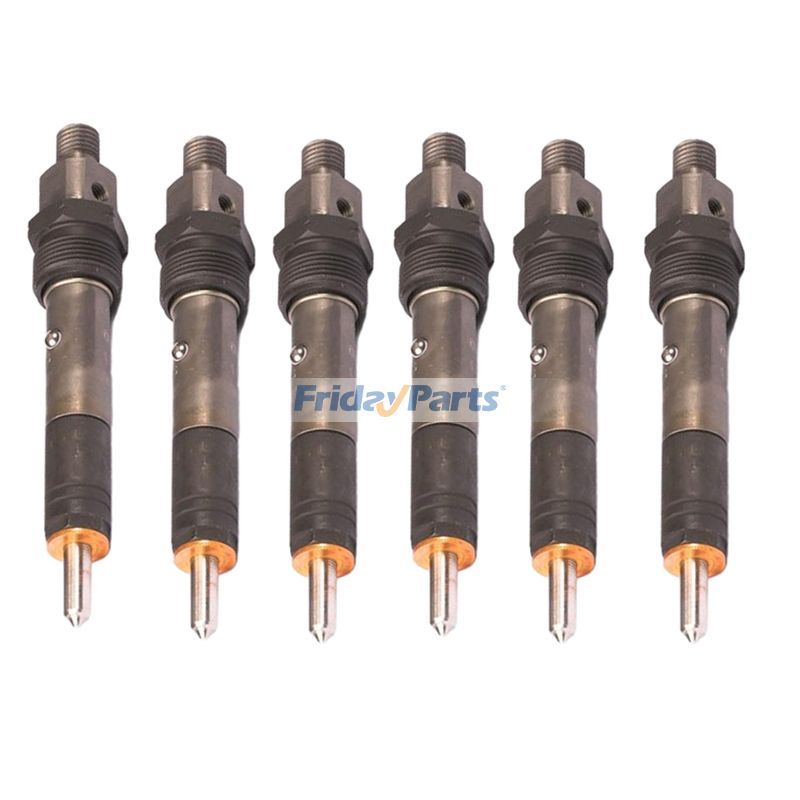 6Pcs Injetor de combustível 17/111300 para Perkins Engine JCB Loader 426B 436 426 2150 436B