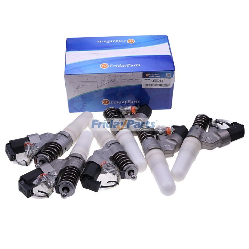 Injecteur de carburant 6 pièces 3411756 pour moteur Cummins ISM QSM M11