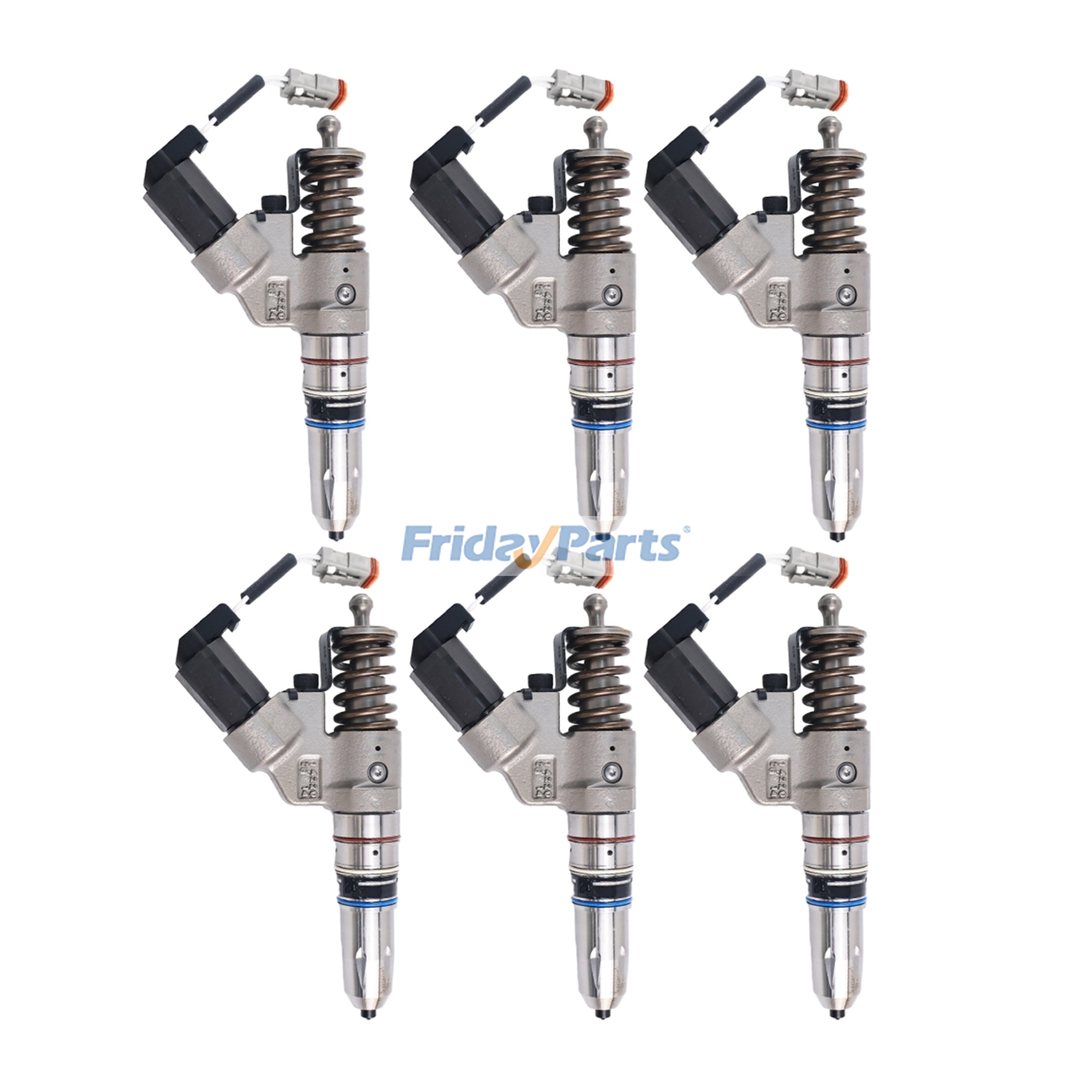 Injecteur de carburant 6 pièces 3411756 pour moteur Cummins ISM QSM M11