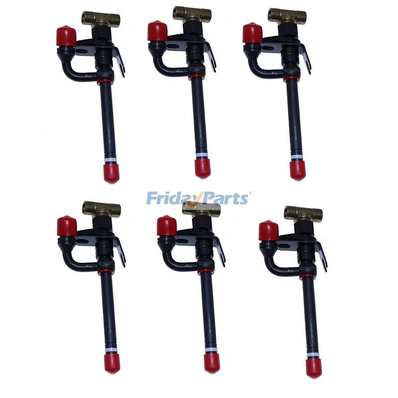 6Pcs Fuel Injector RE36939 RE38087 28485 for John Deere Engine 6059 6068 Tractor 6200 6300 6400 6600 8875 5400 6500 6200L