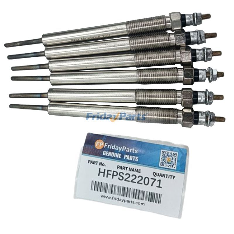 6Pcs Glow Plug ME131911 for Mitsubishi Engine 6M60