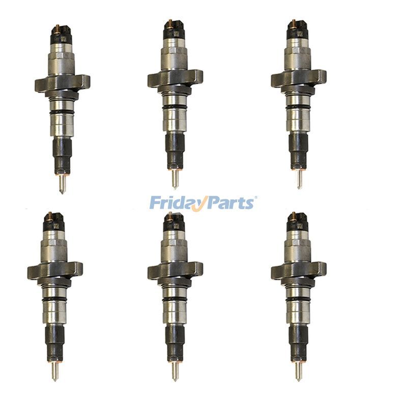 6-teiliges Injektor-Set 0445120210 für Cummins Dodge Ram 2500 3500 03-04.5 2003-2004.5 5.9 305 PS