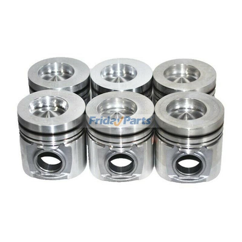 Lot de 6 pistons 4936469 pour moteur Cummins ISL 6L
