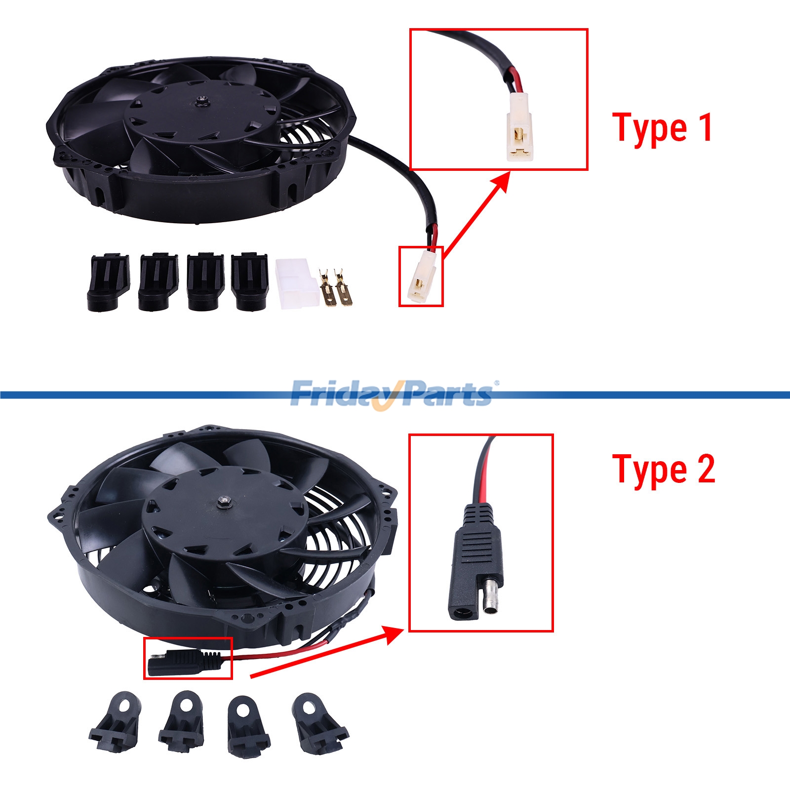 Low Profile Puller Electric Fan for Others