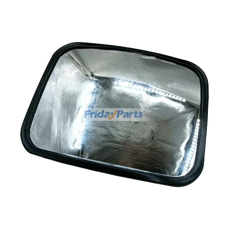 7.5"X9.5" ミラー長方形 Doosan Daewoo John Deere Volvo JCB CASE 掘削機用