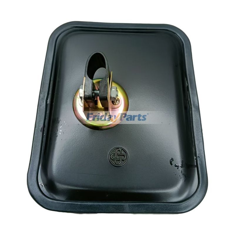 CASE用,DAEWOO用,DOOSAN用,JCB用,JOHN DEERE用,VOLVO用7.5"X9.5" ミラー長方形 Doosan Daewoo John Deere Volvo JCB ケース用