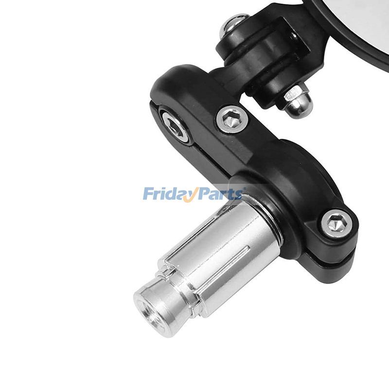 他ブランド用2個 7/8インチ 22mm ユニバーサルアルミラウンドバックミラー ATV クワッドスクーター スクーターミラー ほとんどのハーレー用