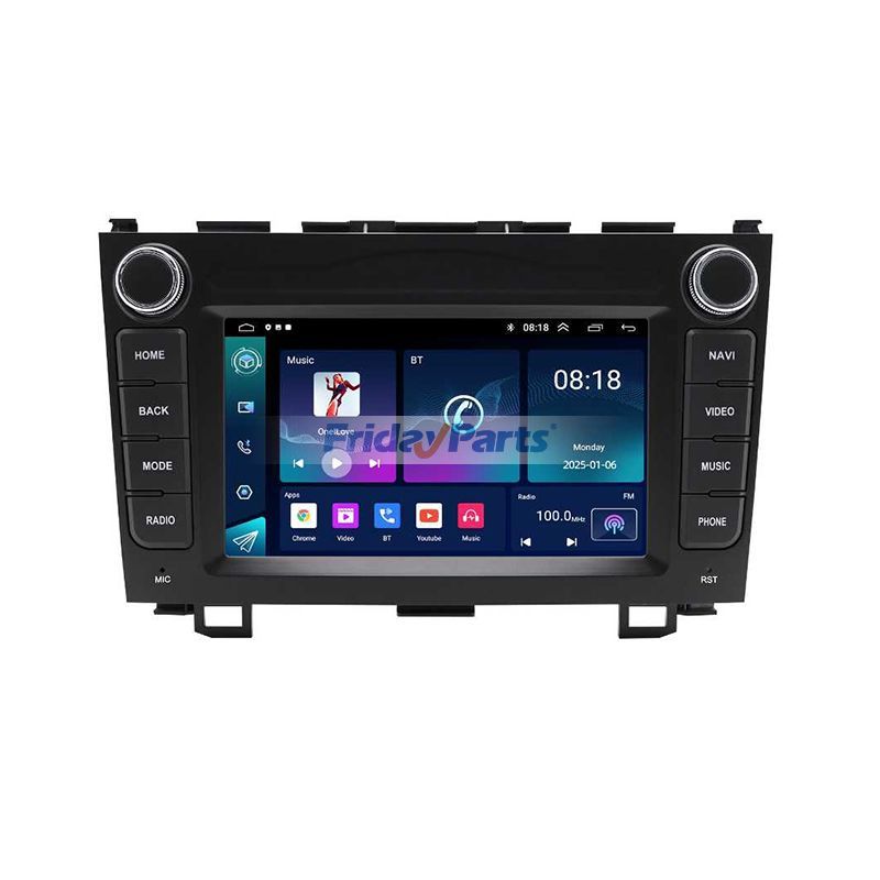 7-Zoll-Autoradio-Navigationssystem mit 2+32 GB Speicher und CarPlay für Honda CR-V