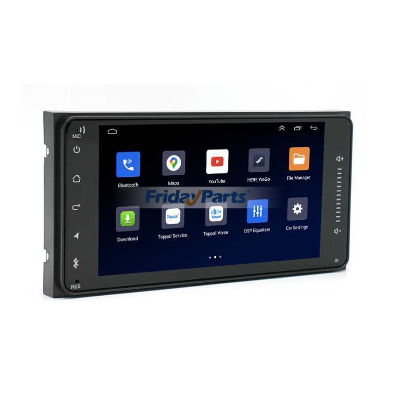 7 Zoll 1+32GB Autoradio-Navigationssystem mit CarPlay für Toyota Corolla Doppel-DIN