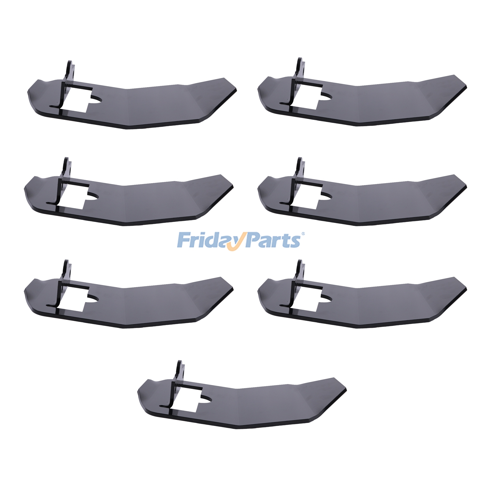 7 Pieces Skid Shoe 87047426 for CASE Mower MD72 MD73 MD82 MD83 MD92 MD93 MDX71 MDX81 MDX91 Conditioner DC101F DC102F DC103 DC132F DCX101