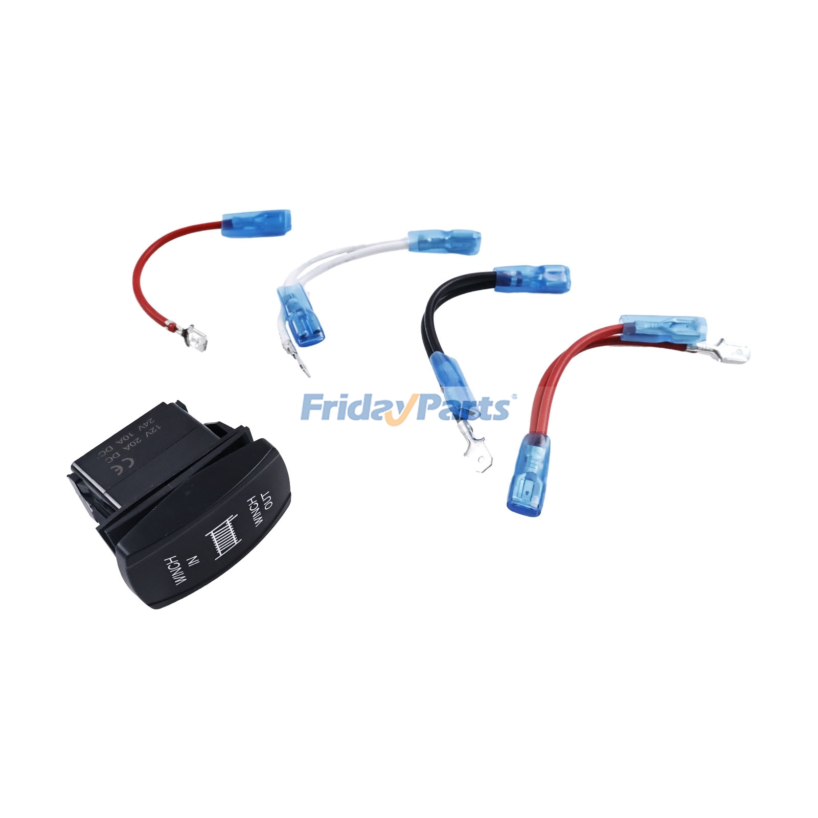 Wasserdichter Kippschalter für Seilwinde (Momentanfunktion)für Sport-UTV/ATV,Marine